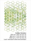 Preview: Glasdekorfolie "circle" (einseitig farbig bedruckt)