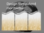 Preview: Glasdekorfolie "schilf" farbig bedruckt