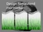 Preview: Glasdekorfolie "schilf" farbig bedruckt