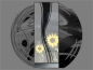 Preview: Glasdekorfolie "sunflower" farbig bedruckt