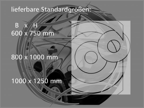 Glasdekorfolie "circle-mix"